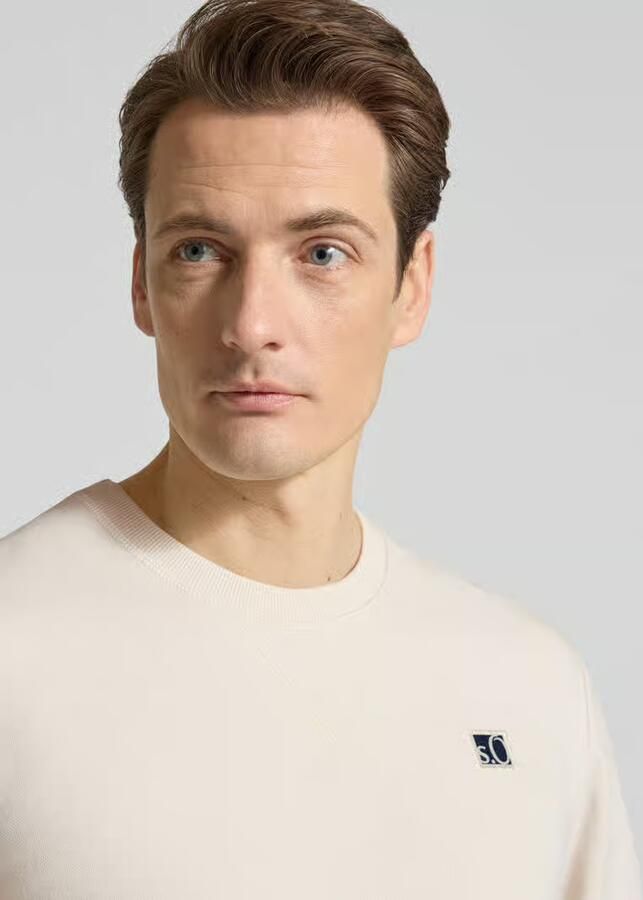S.Oliver RED LABEL Regular fit sweatshirt van katoenmix - Foto 4