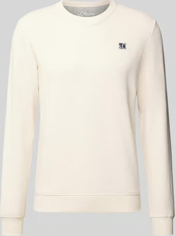 S.Oliver RED LABEL Regular fit sweatshirt van katoenmix - Foto 5