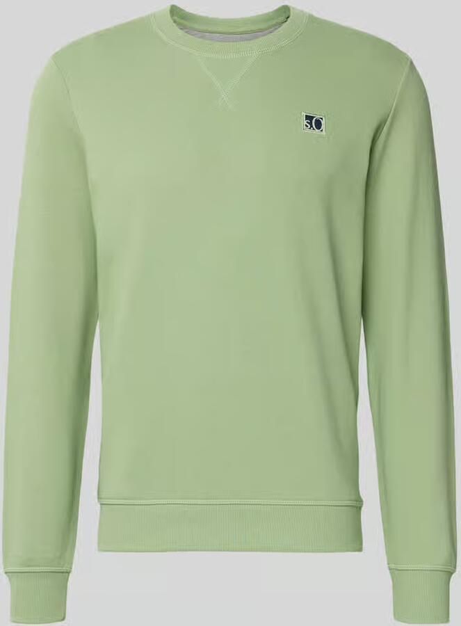 S.Oliver RED LABEL Regular fit sweatshirt van katoenmix - Foto 4