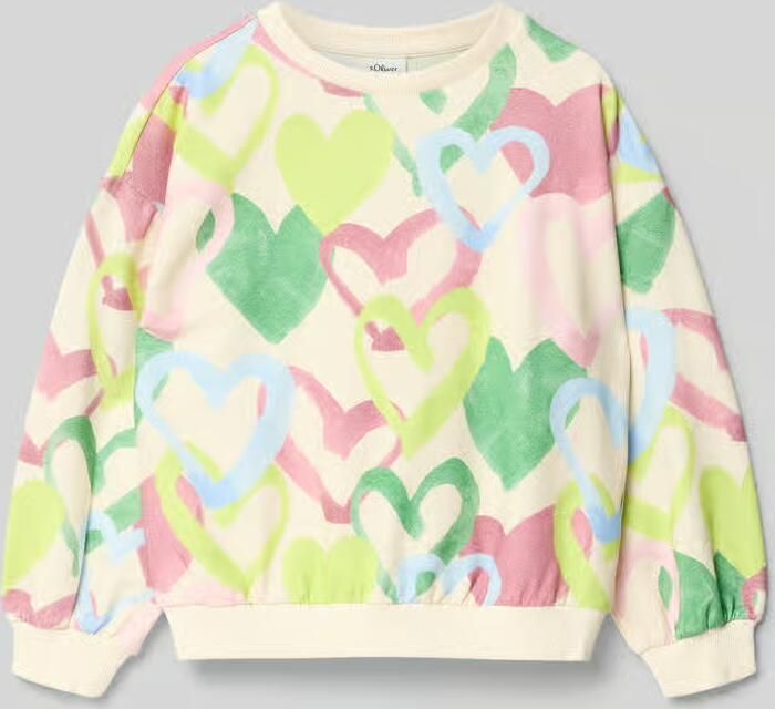 S.Oliver RED LABEL Regular fit sweatshirt van katoenmix - Foto 5