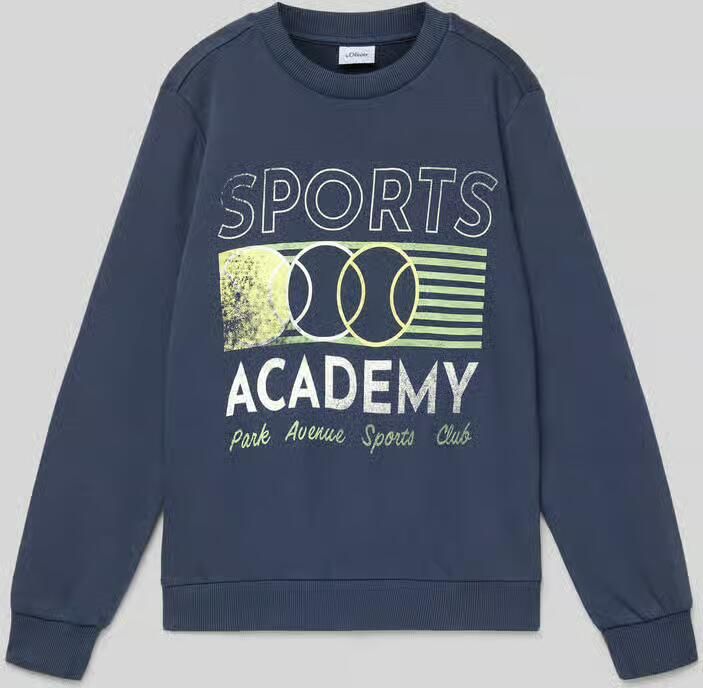 S.Oliver RED LABEL Regular fit sweatshirt van katoenmix - Foto 2