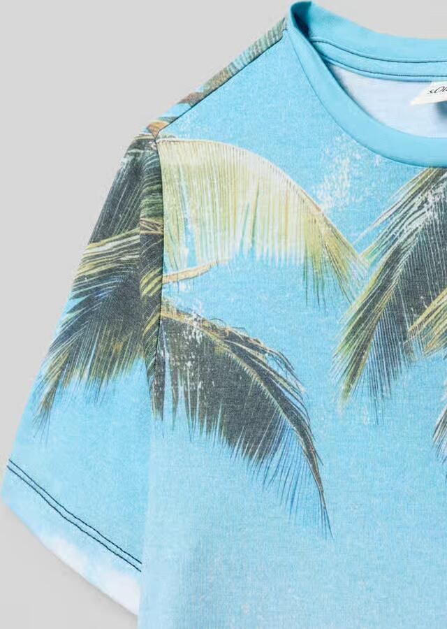 S.Oliver RED LABEL regular fit T-shirt met katoen - Foto 3