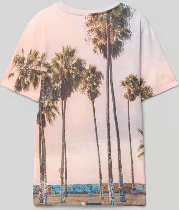 S.Oliver RED LABEL Regular fit T-shirt met katoen - Foto 3