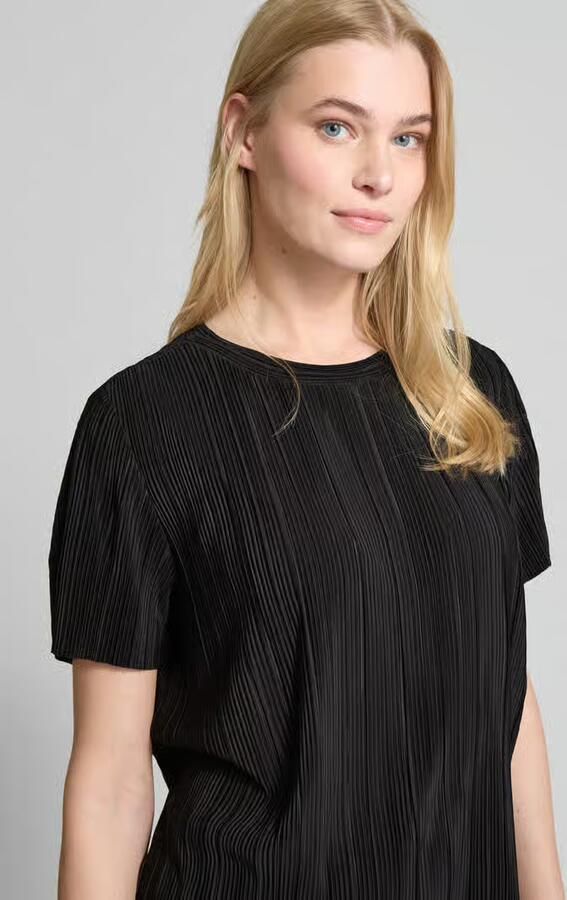 S.Oliver RED LABEL Regular fit T-shirt met plissé