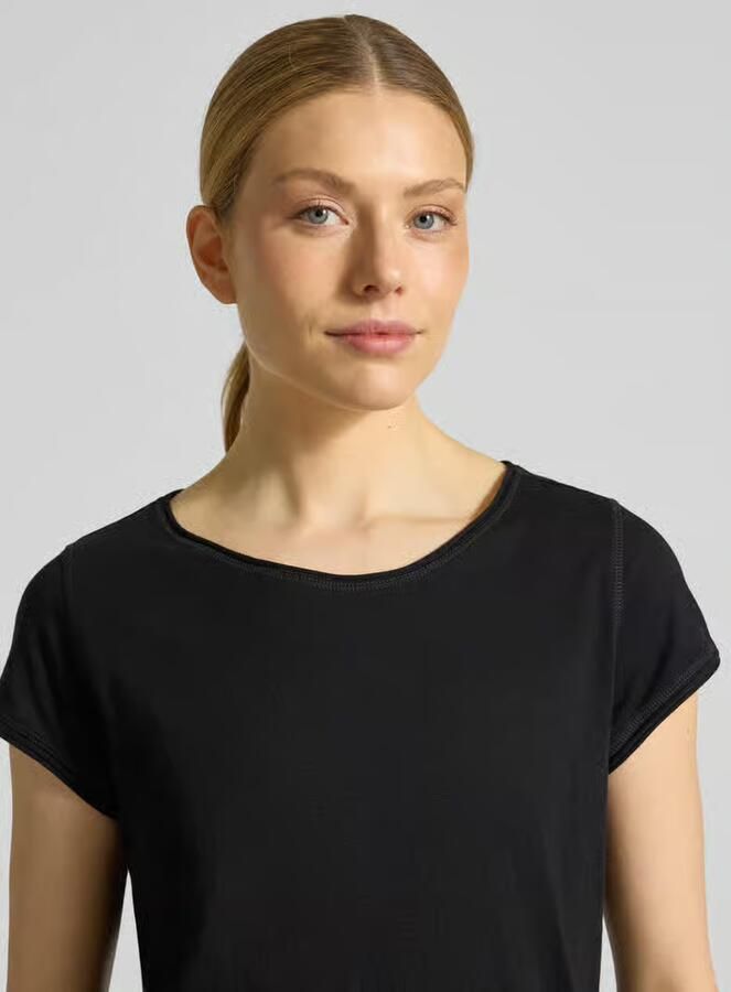 S.Oliver RED LABEL regular fit T-shirt van katoen met gevlamd garen