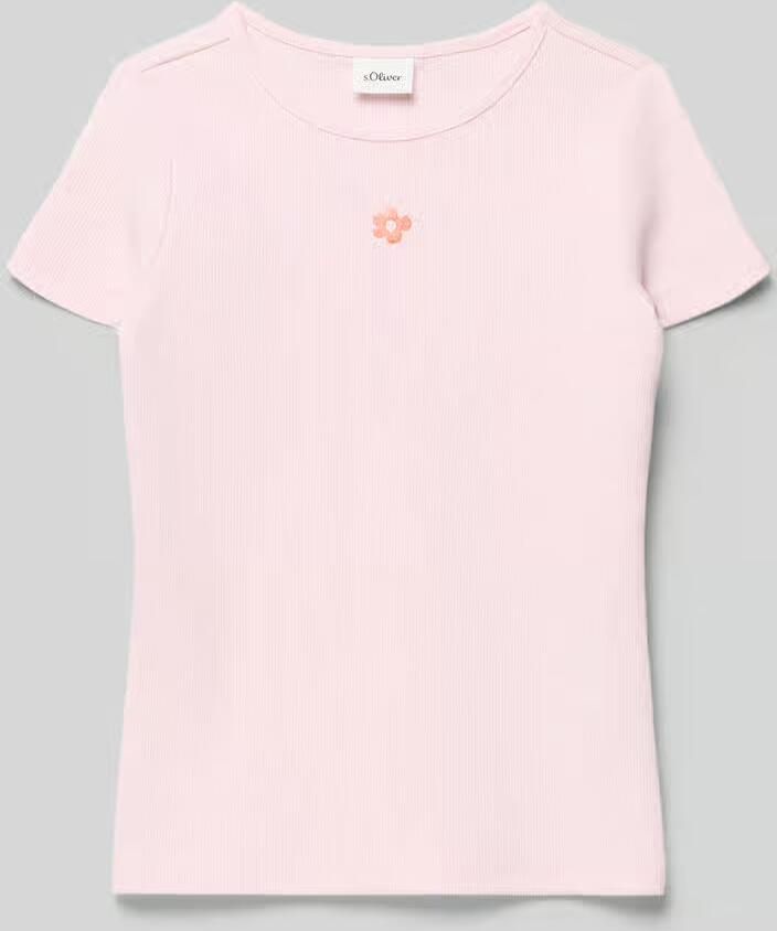 S.Oliver RED LABEL regular fit T-shirt van katoenmix - Foto 2