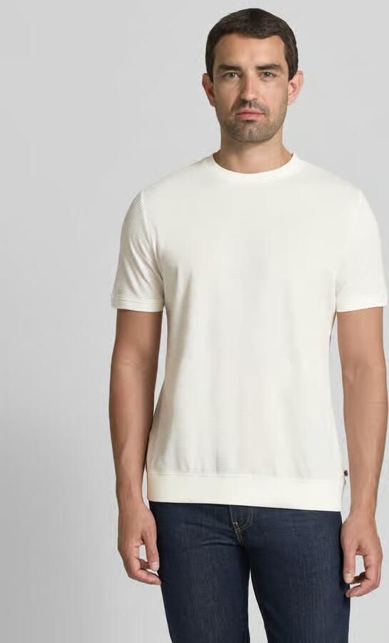 S.Oliver RED LABEL Regular fit T-shirt van katoenmix - Foto 5
