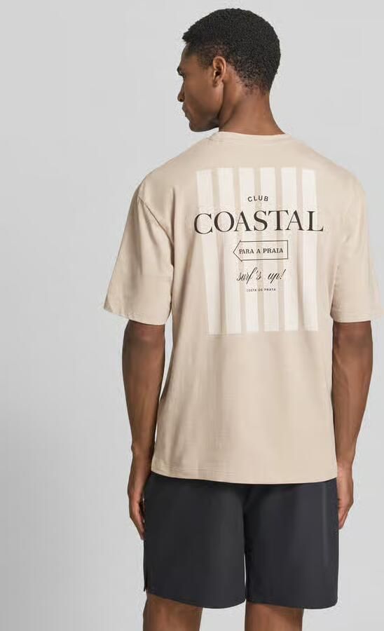 S.Oliver RED LABEL Regular fit T-shirt van katoenmix - Foto 4