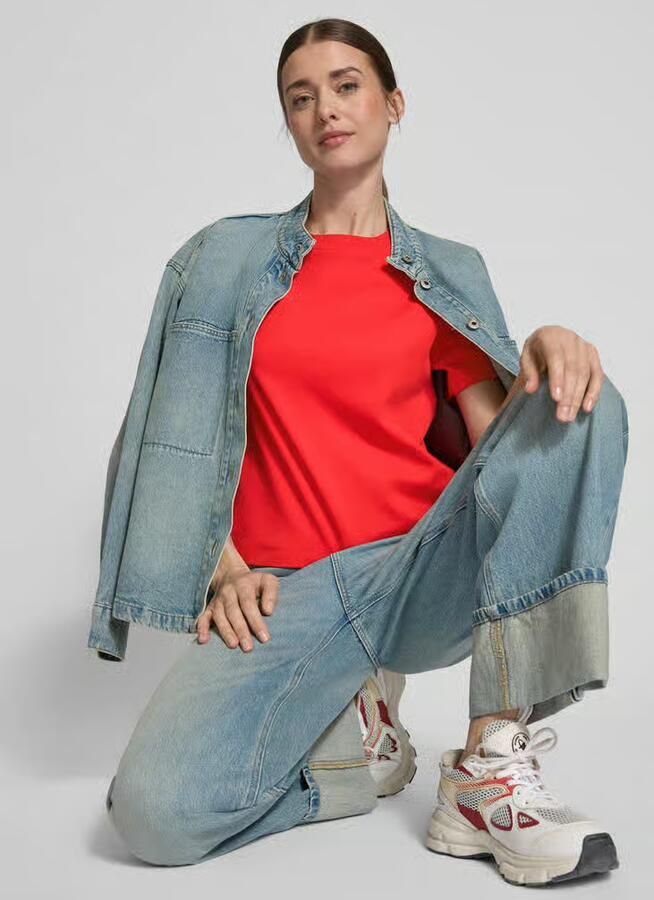 S.Oliver RED LABEL Regular fit T-shirt van puur katoen