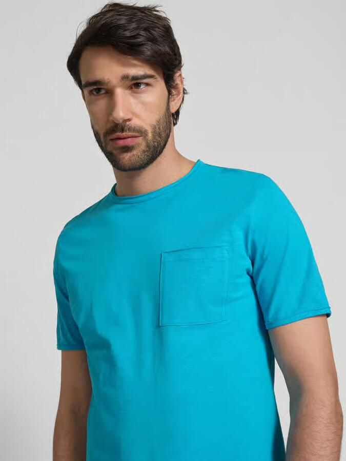 S.Oliver RED LABEL Regular fit T-shirt van puur katoen - Foto 4