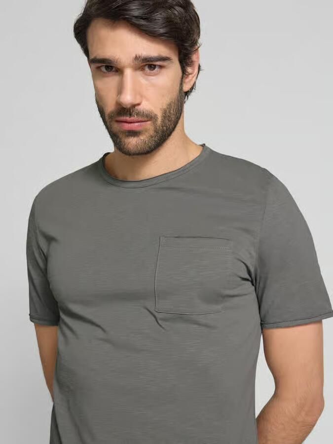 S.Oliver RED LABEL Regular fit T-shirt van puur katoen - Foto 4
