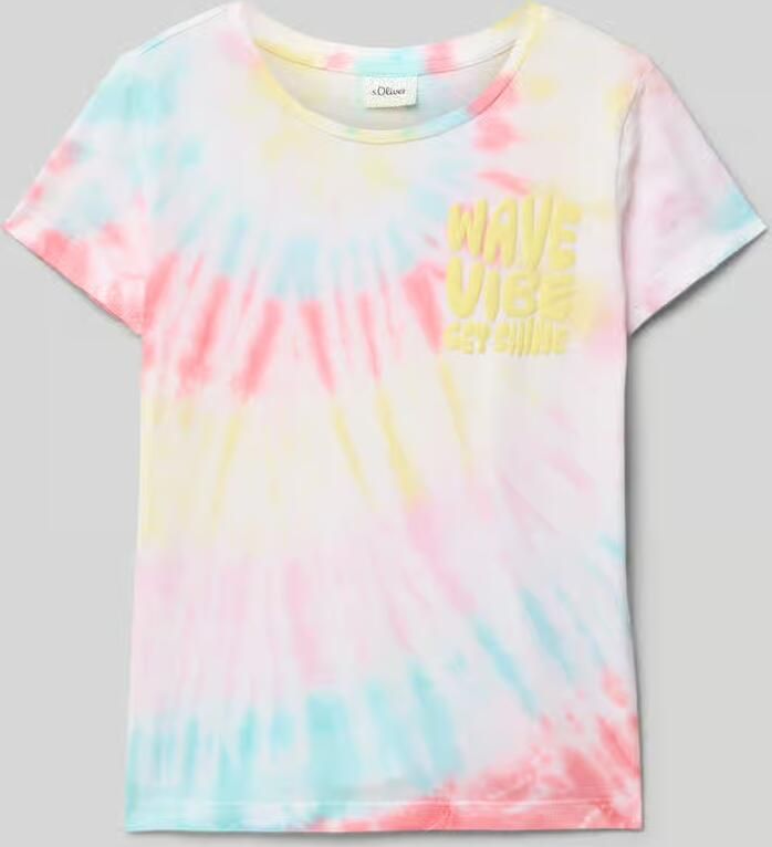 S.Oliver RED LABEL Regular fit T-shirt van puur katoen - Foto 5