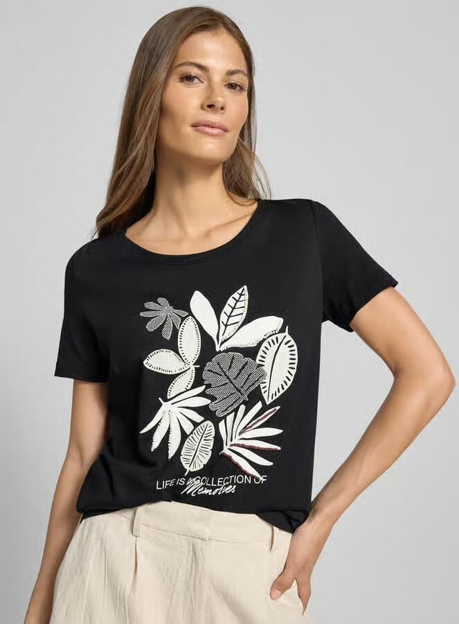 S.Oliver RED LABEL Regular fit T-shirt van puur katoen