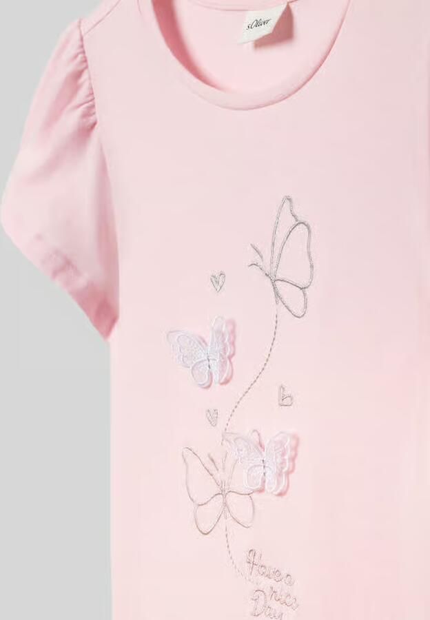S.Oliver RED LABEL Regular fit T-shirt van puur katoen - Foto 3