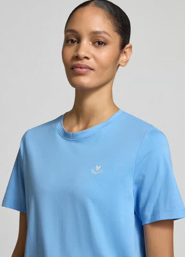 S.Oliver RED LABEL Regular fit T-shirt van puur katoen - Foto 5