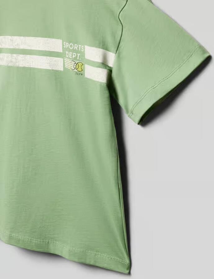 S.Oliver RED LABEL regular fit T-shirt van puur katoen - Foto 4