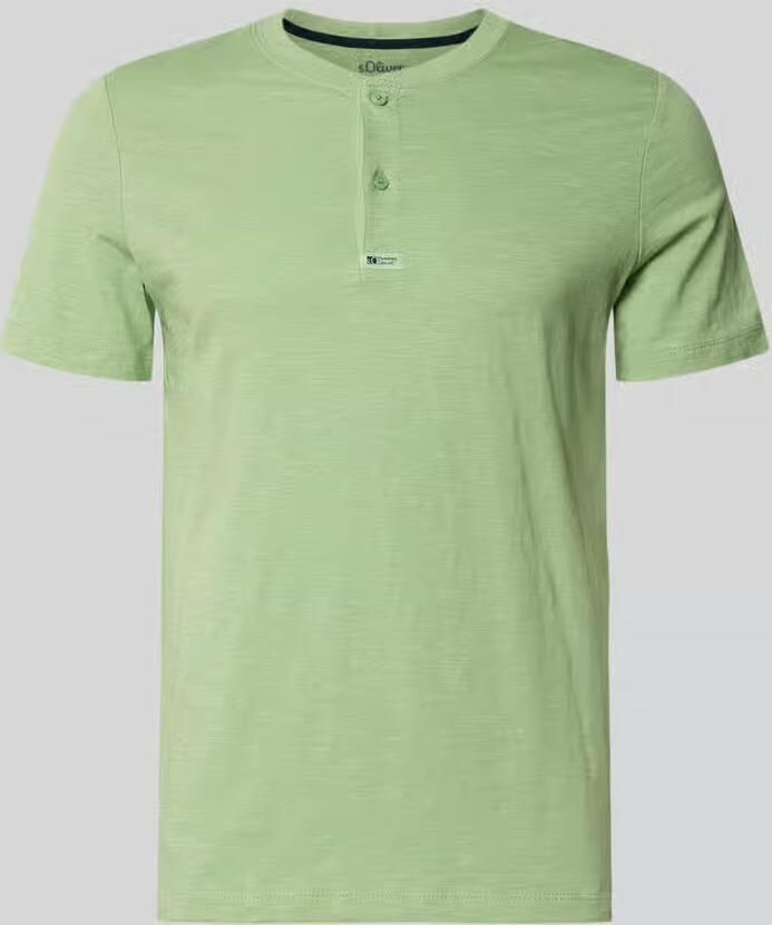 S.Oliver RED LABEL regular fit T-shirt van puur katoen - Foto 4