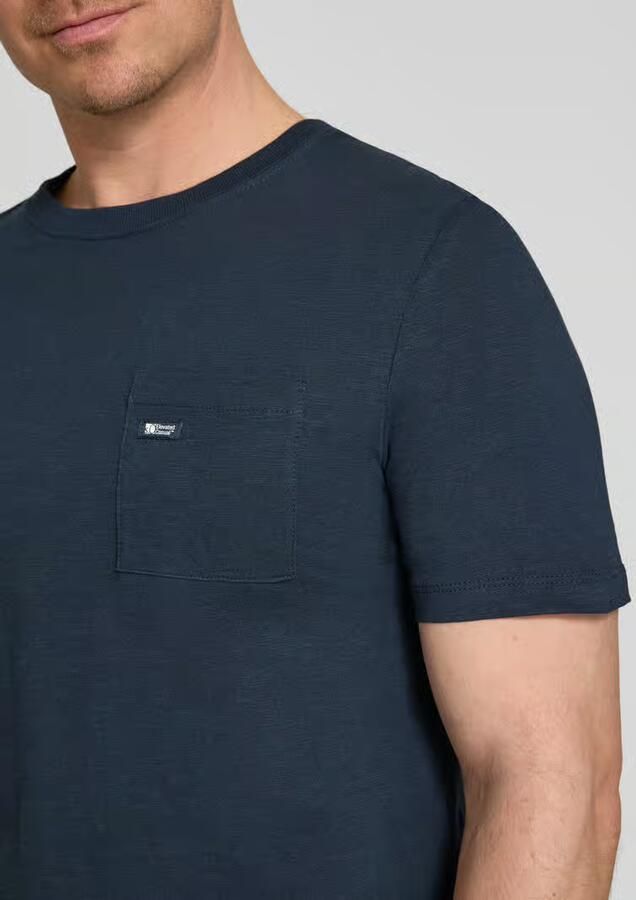 S.Oliver RED LABEL regular fit T-shirt van puur katoen - Foto 4