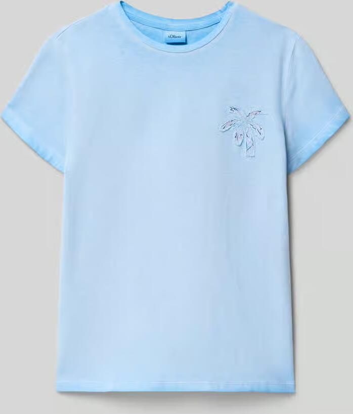 S.Oliver RED LABEL regular fit T-shirt van puur katoen - Foto 5