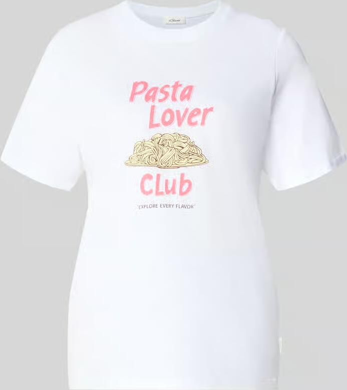 S.Oliver RED LABEL regular fit T-shirt van puur katoen - Foto 4