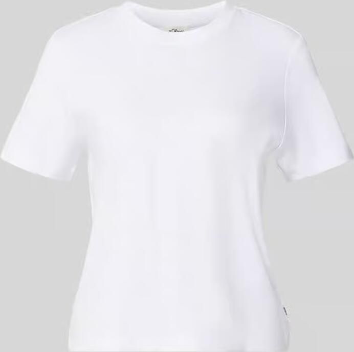 S.Oliver RED LABEL Regular fit t-shirt van puur katoen - Foto 5