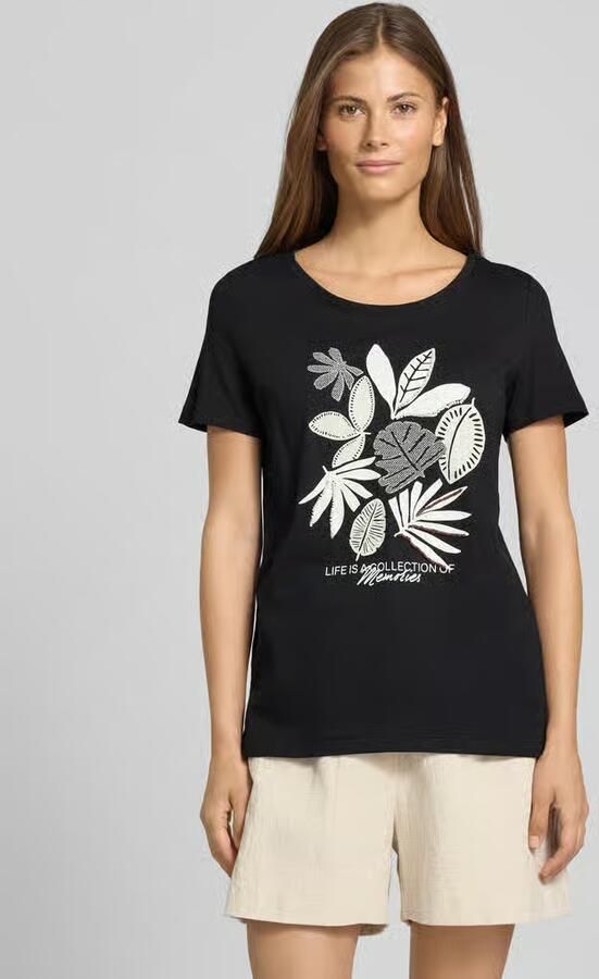 S.Oliver RED LABEL Regular fit T-shirt van puur katoen - Foto 6