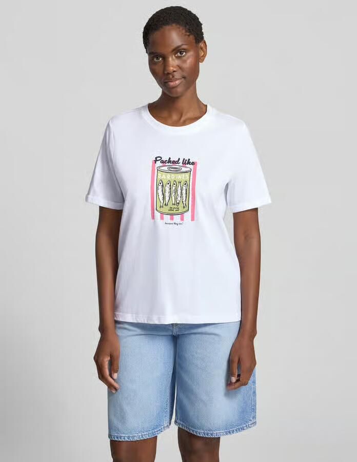 S.Oliver RED LABEL regular fit T-shirt van puur katoen - Foto 6