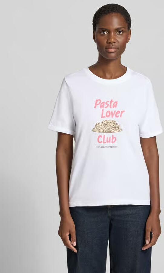 S.Oliver RED LABEL regular fit T-shirt van puur katoen - Foto 4
