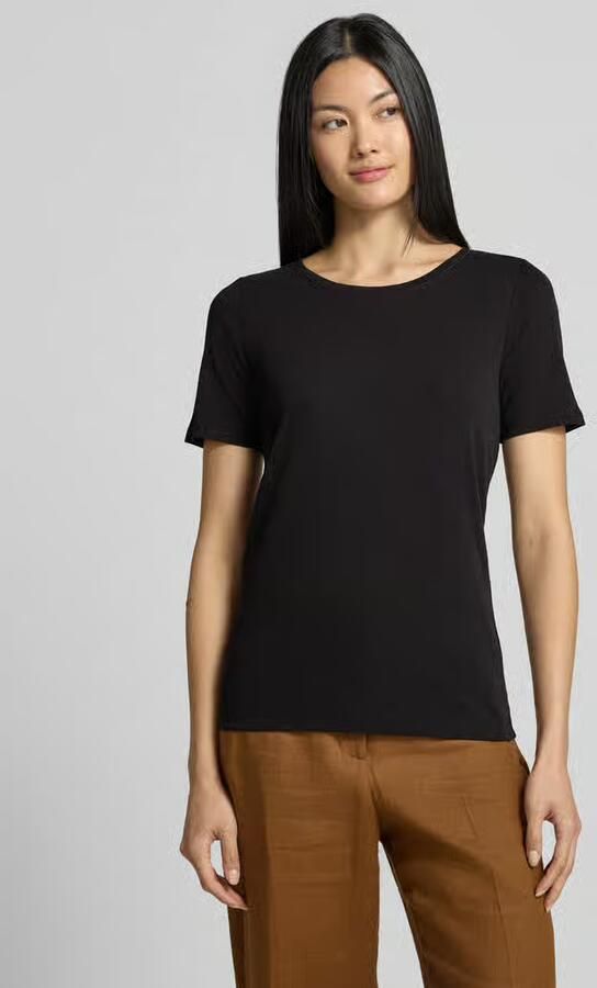 S.Oliver RED LABEL Slim fit T-shirt van puur katoen i interlock-jersey-kwaliteit - Foto 3
