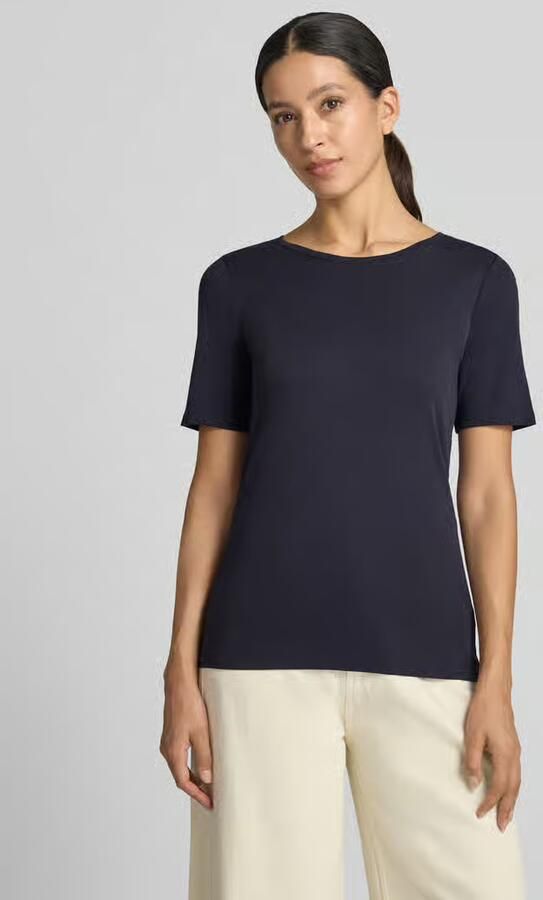 S.Oliver RED LABEL Slim fit T-shirt van puur katoen i interlock-jersey-kwaliteit - Foto 3