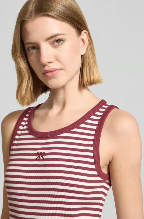 S.Oliver RED LABEL regular fit tank top van katoenmix - Foto 4