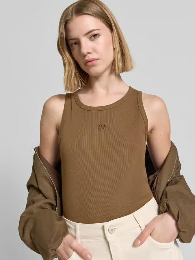 S.Oliver RED LABEL regular fit tank top van katoenmix