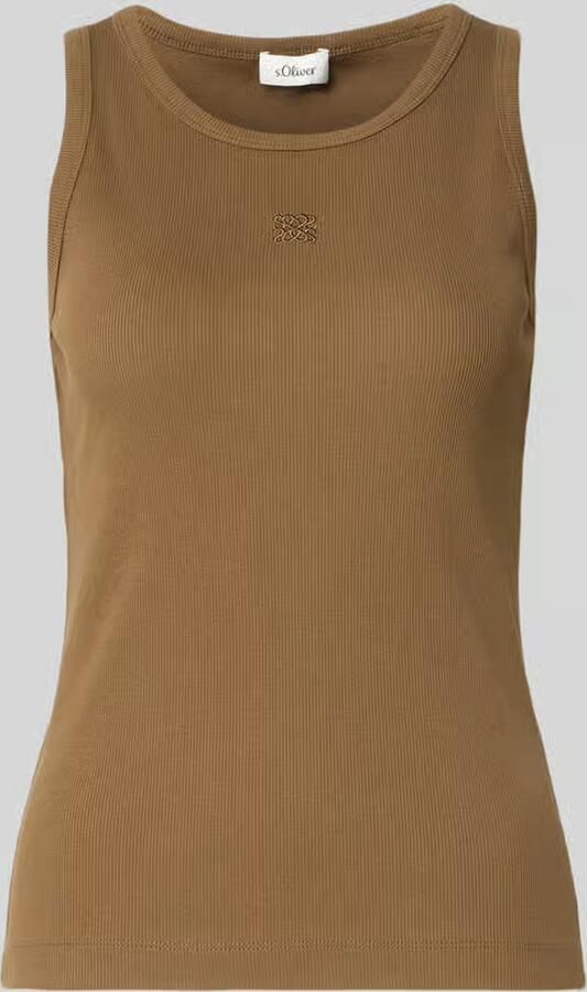 S.Oliver RED LABEL regular fit tank top van katoenmix - Foto 2