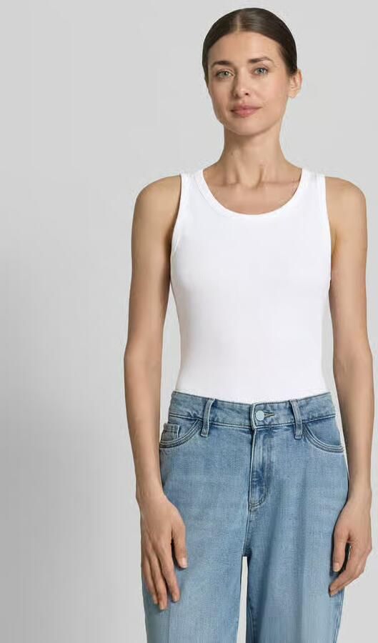 S.Oliver RED LABEL regular fit tank top van katoenmix - Foto 3