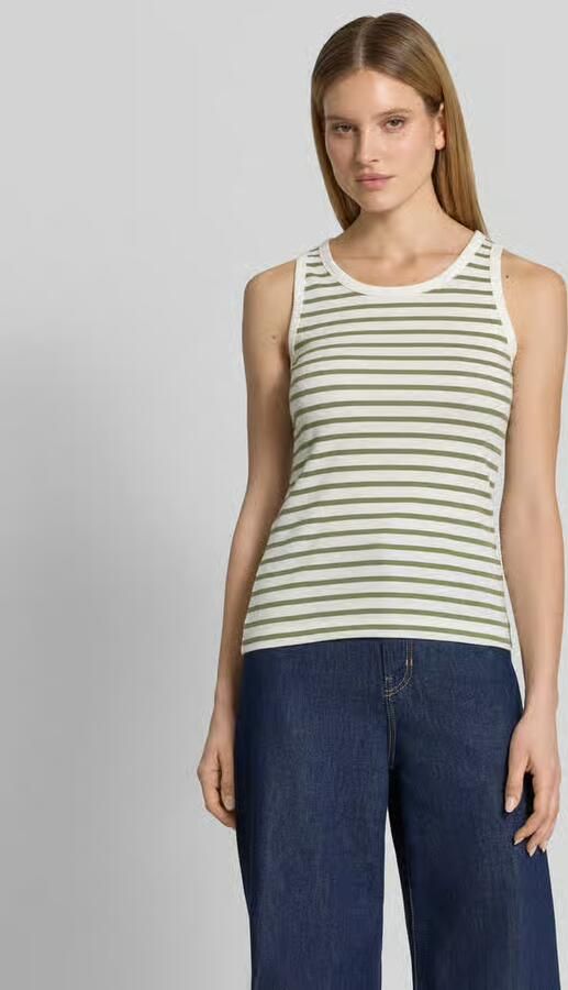 S.Oliver RED LABEL regular fit tank top van katoenmix - Foto 4