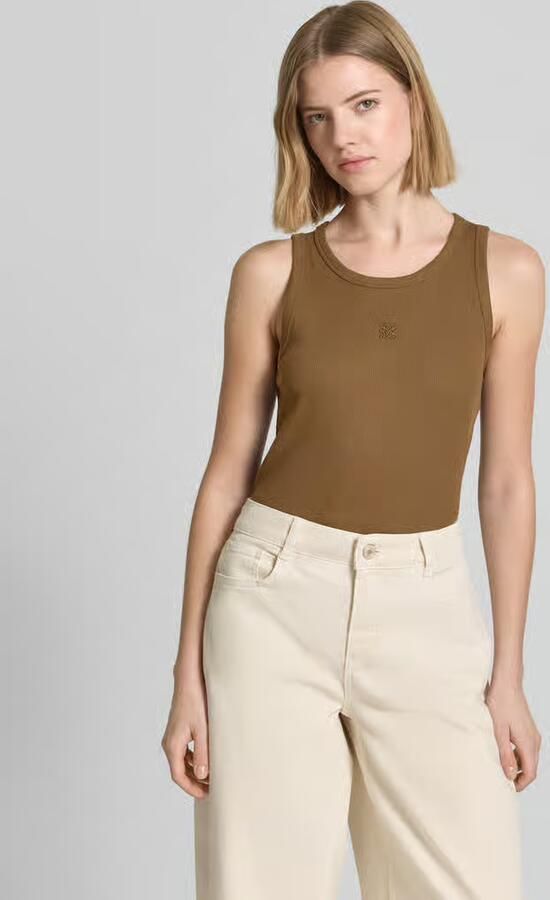 S.Oliver RED LABEL regular fit tank top van katoenmix - Foto 3