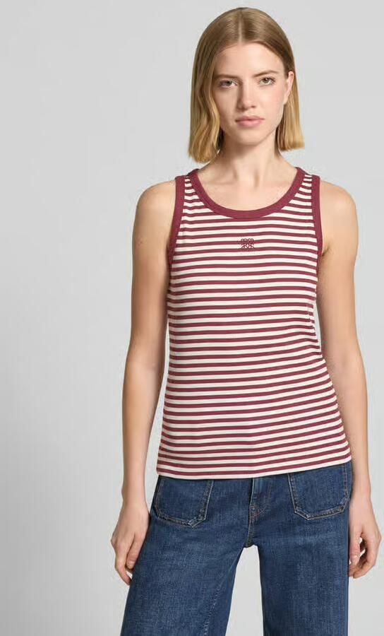 S.Oliver RED LABEL regular fit tank top van katoenmix - Foto 5