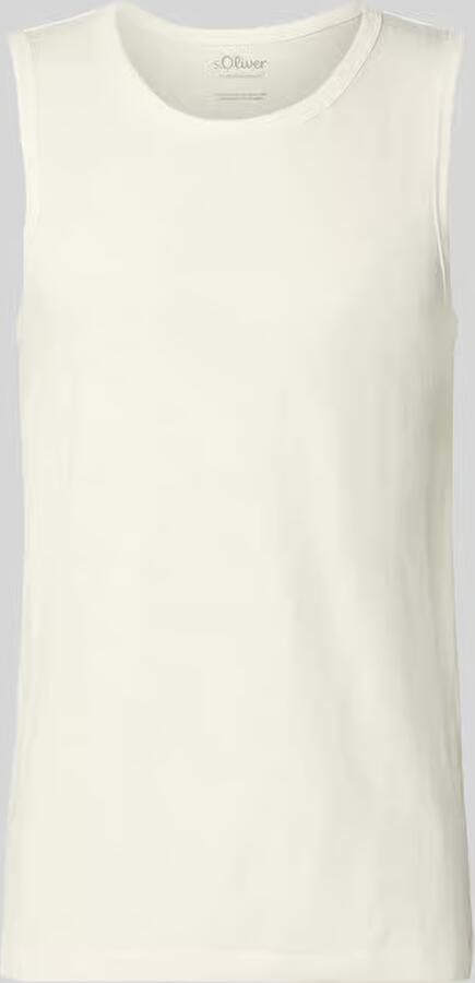 S.Oliver RED LABEL regular fit tank top van puur katoen - Foto 2