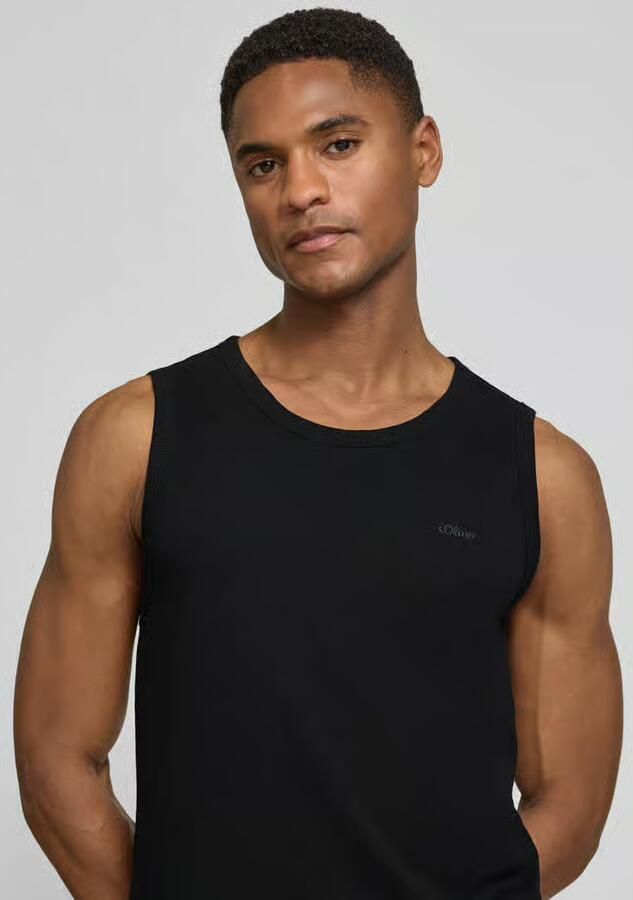 S.Oliver RED LABEL regular fit tank top van puur katoen