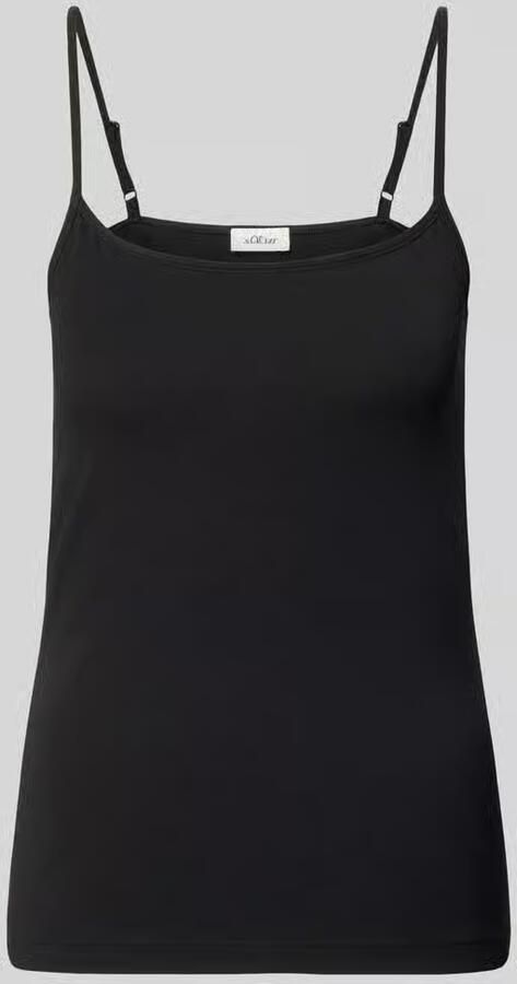 S.Oliver RED LABEL regular fit tanktop van katoenmix - Foto 2