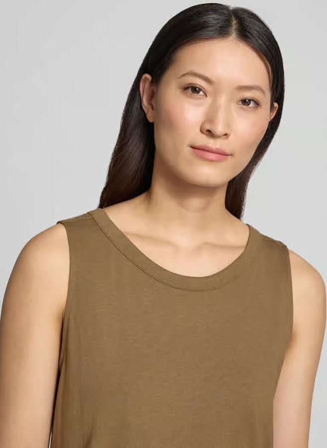 S.Oliver RED LABEL regular fit tanktop van katoenmix - Foto 4