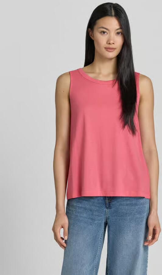 S.Oliver RED LABEL regular fit tanktop van katoenmix - Foto 2