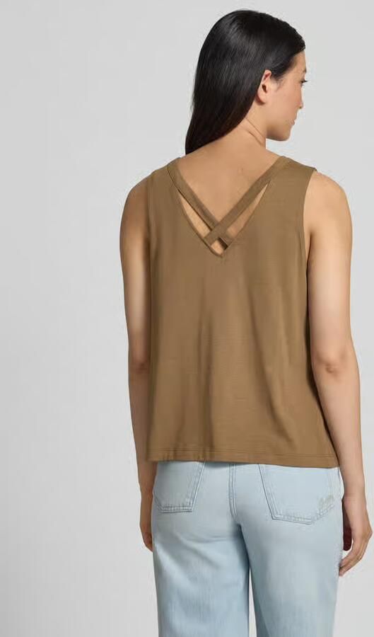 S.Oliver RED LABEL regular fit tanktop van katoenmix - Foto 6