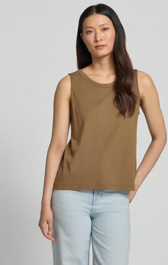 S.Oliver RED LABEL regular fit tanktop van katoenmix - Foto 5