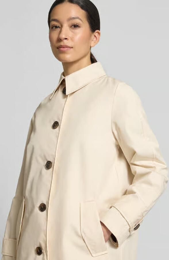S.Oliver RED LABEL Regular fit Trenchcoat van Katoenmix