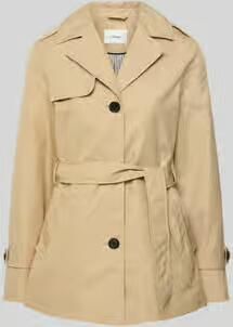 S.Oliver RED LABEL Regular fit Trenchcoat van Katoenmix