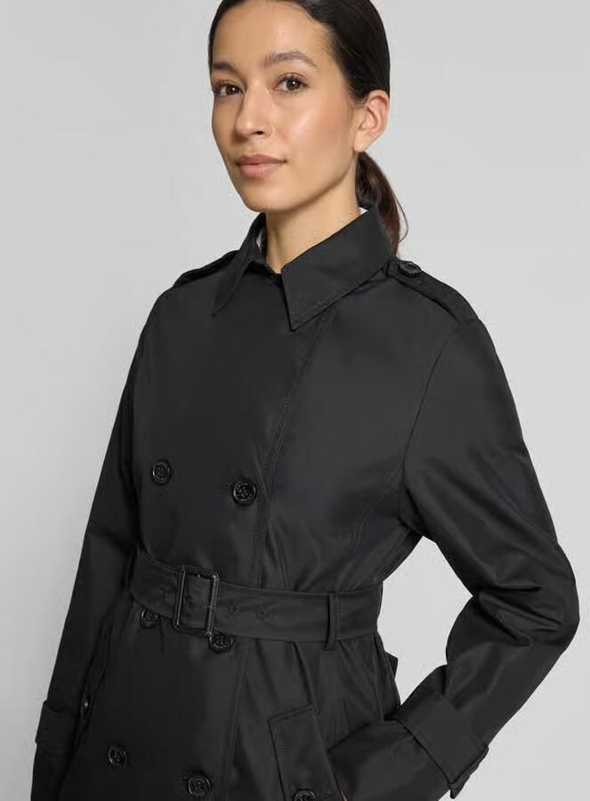 S.Oliver RED LABEL Regular fit Trenchcoat van Katoenmix