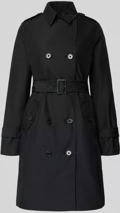 S.Oliver RED LABEL Regular fit Trenchcoat van Katoenmix - Foto 2