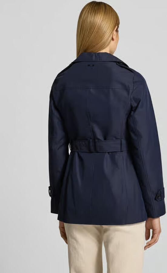 S.Oliver RED LABEL Regular fit Trenchcoat van Katoenmix - Foto 4