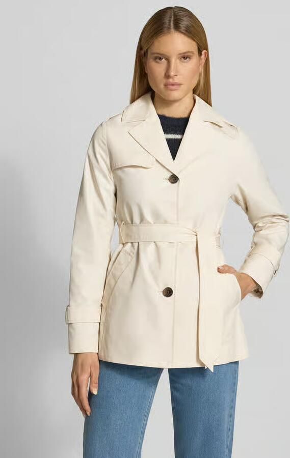 S.Oliver RED LABEL Regular fit Trenchcoat van Katoenmix - Foto 5